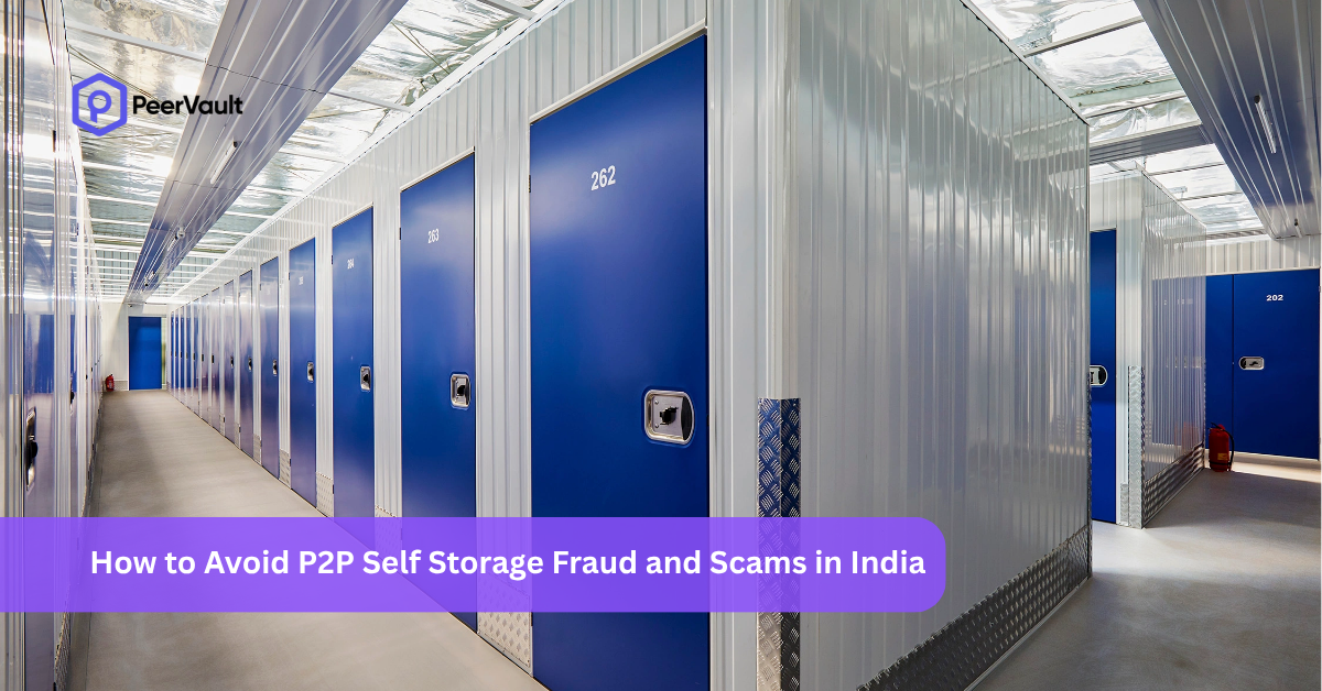 How to Avoid P2P Self Storage Fraud and Scams in India