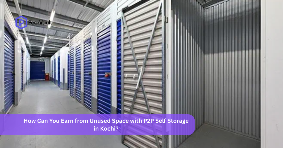How Can You Earn from Unused Space with P2P Self Storage in Kochi?