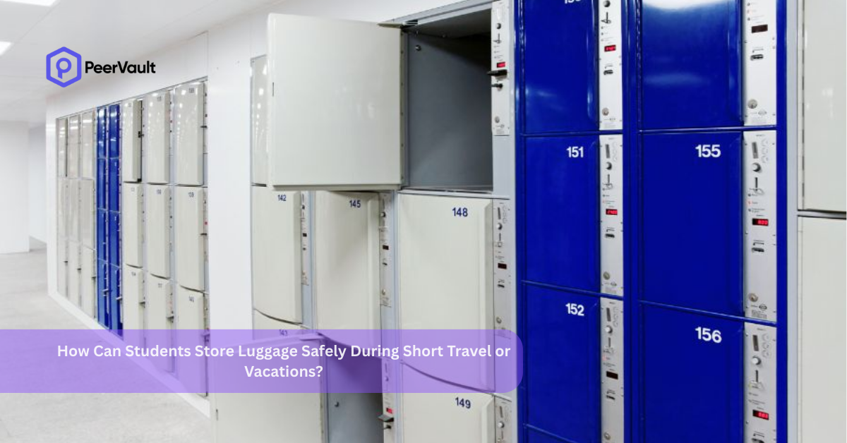 How Can Students Store Luggage Safely During Short Travel or Vacations?