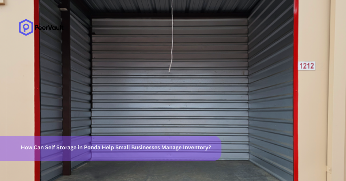 How Can Self Storage in Ponda Help Small Businesses Manage Inventory?