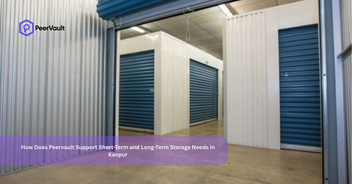 How Does Peervault Support Short-Term and Long-Term Storage Needs in Kanpur?