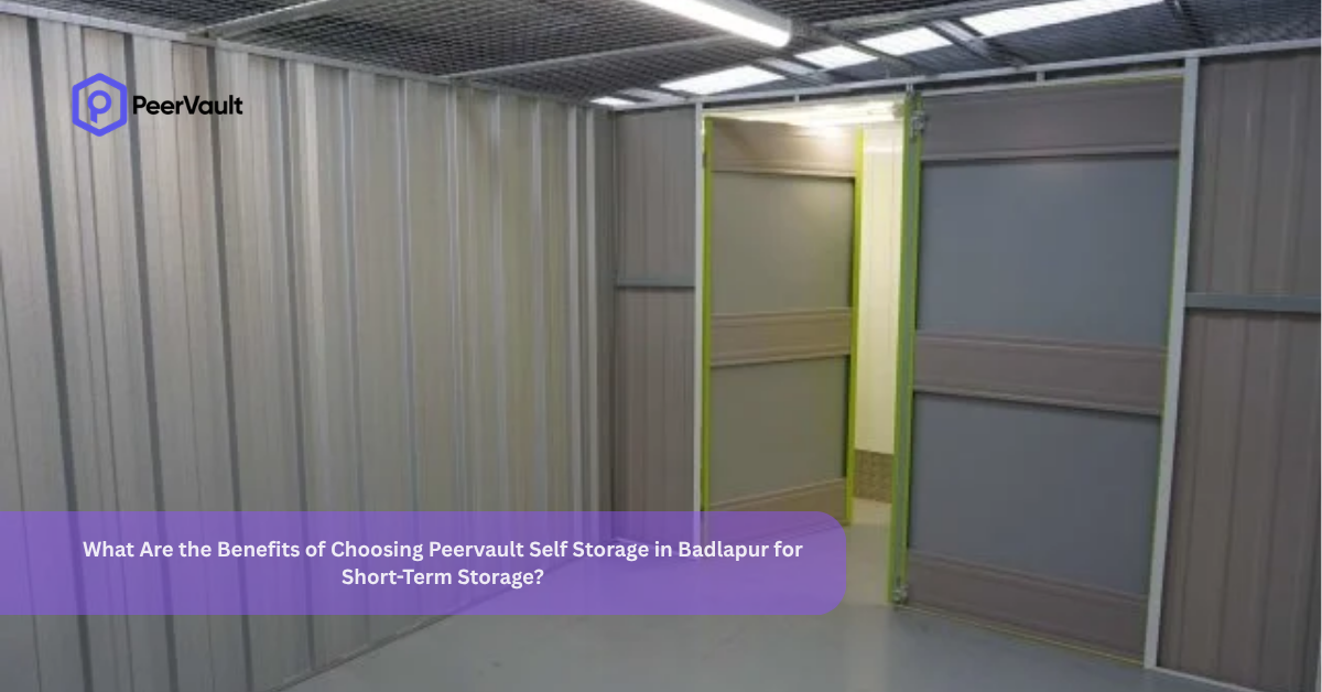 What Are the Benefits of Choosing Peervault Self Storage in Badlapur for Short-Term Storage?