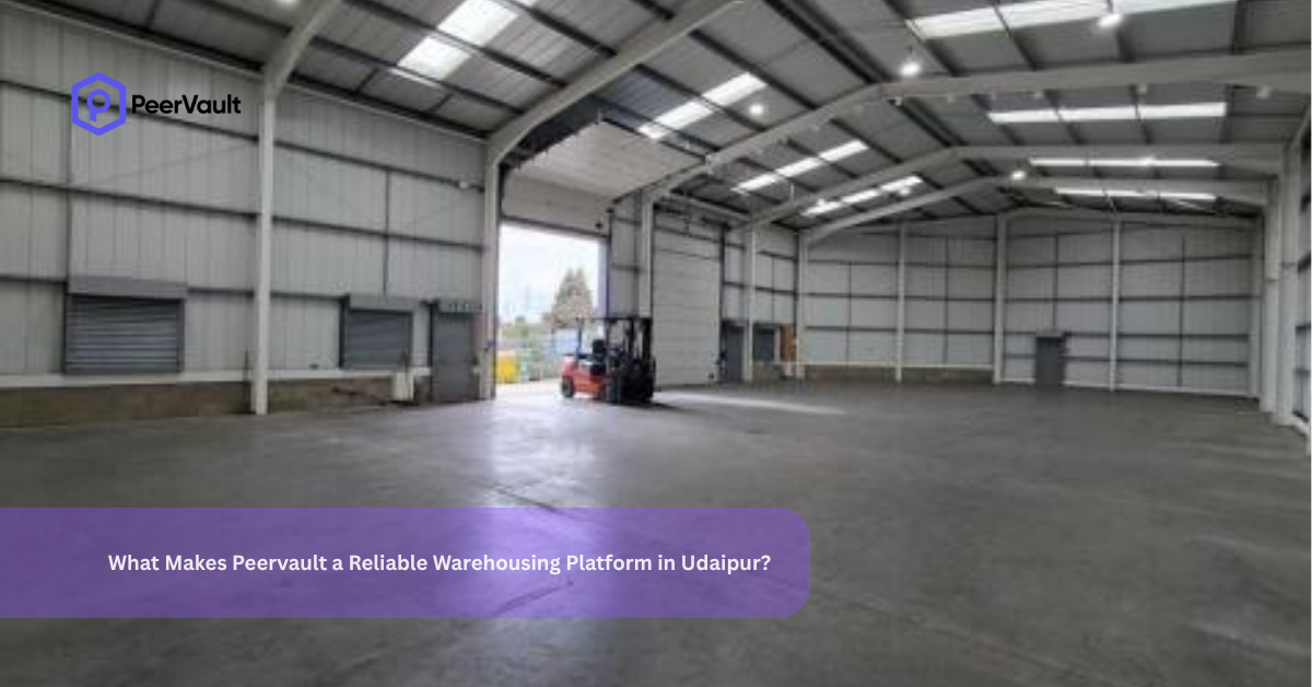 What Makes Peervault a Reliable Warehousing Platform in Udaipur?