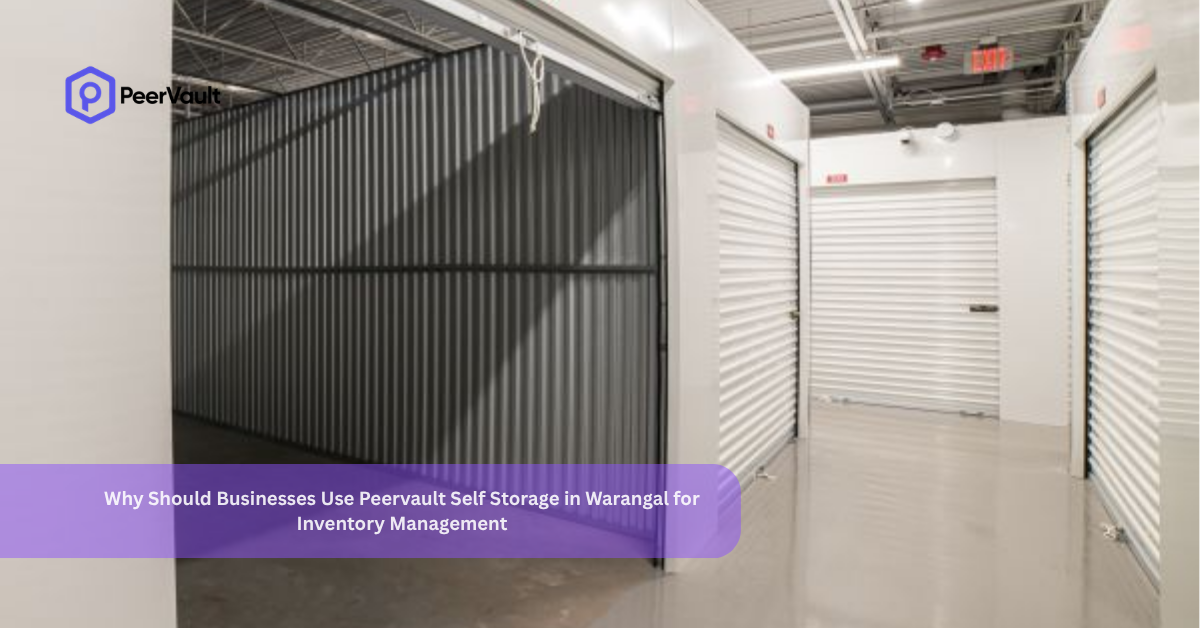 Why Should Businesses Use Peervault Self Storage in Warangal for Inventory Management?