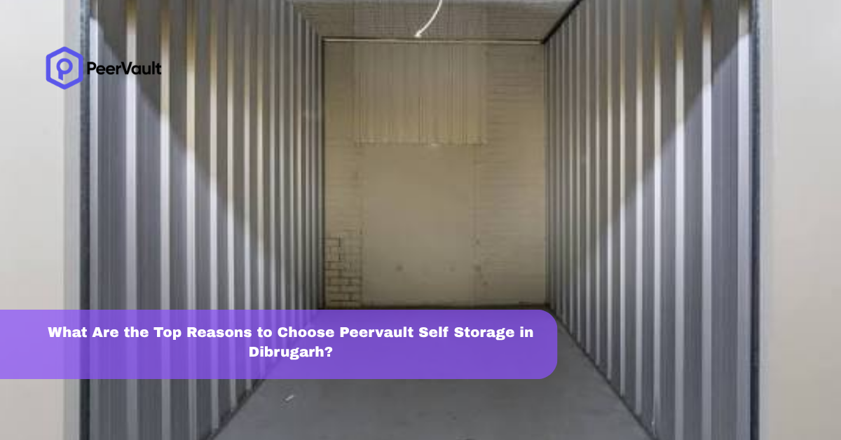 What Are the Top Reasons to Choose Peervault Self Storage in Dibrugarh?