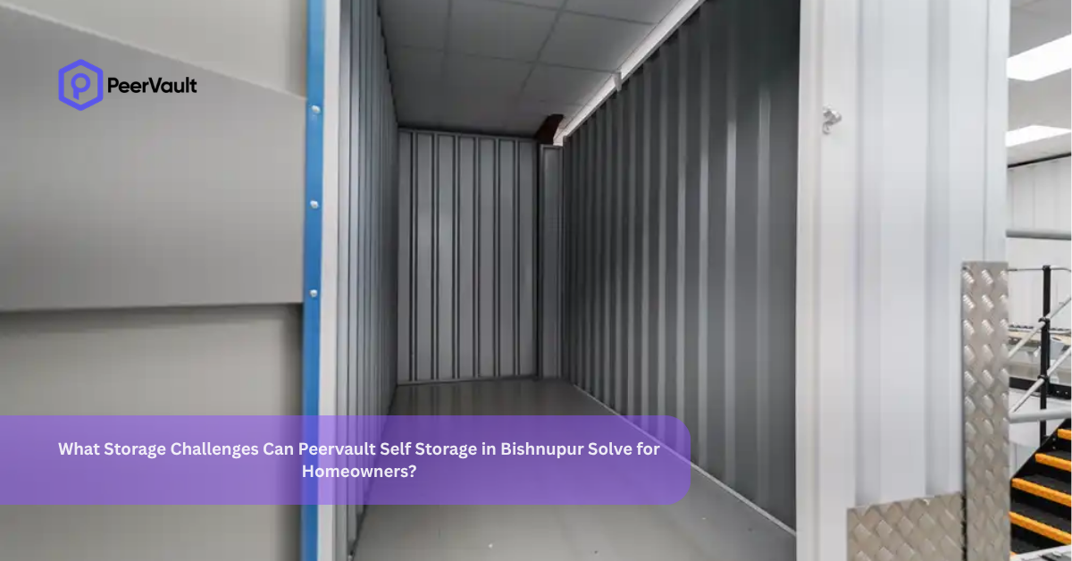 What Storage Challenges Can Peervault Self Storage in Bishnupur Solve for Homeowners?