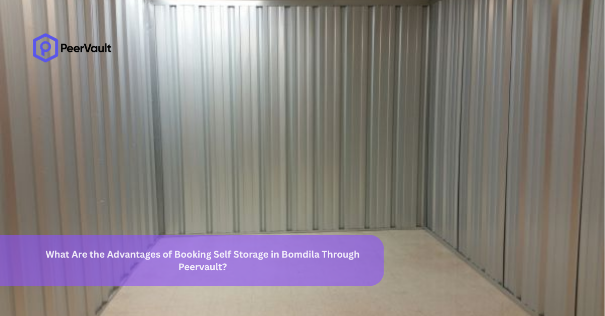 What Are the Advantages of Booking Self Storage in Bomdila Through Peervault?