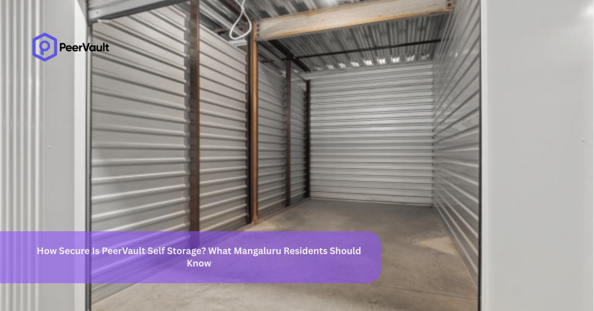 How Secure Is PeerVault Self Storage? What Mangaluru Residents Should Know