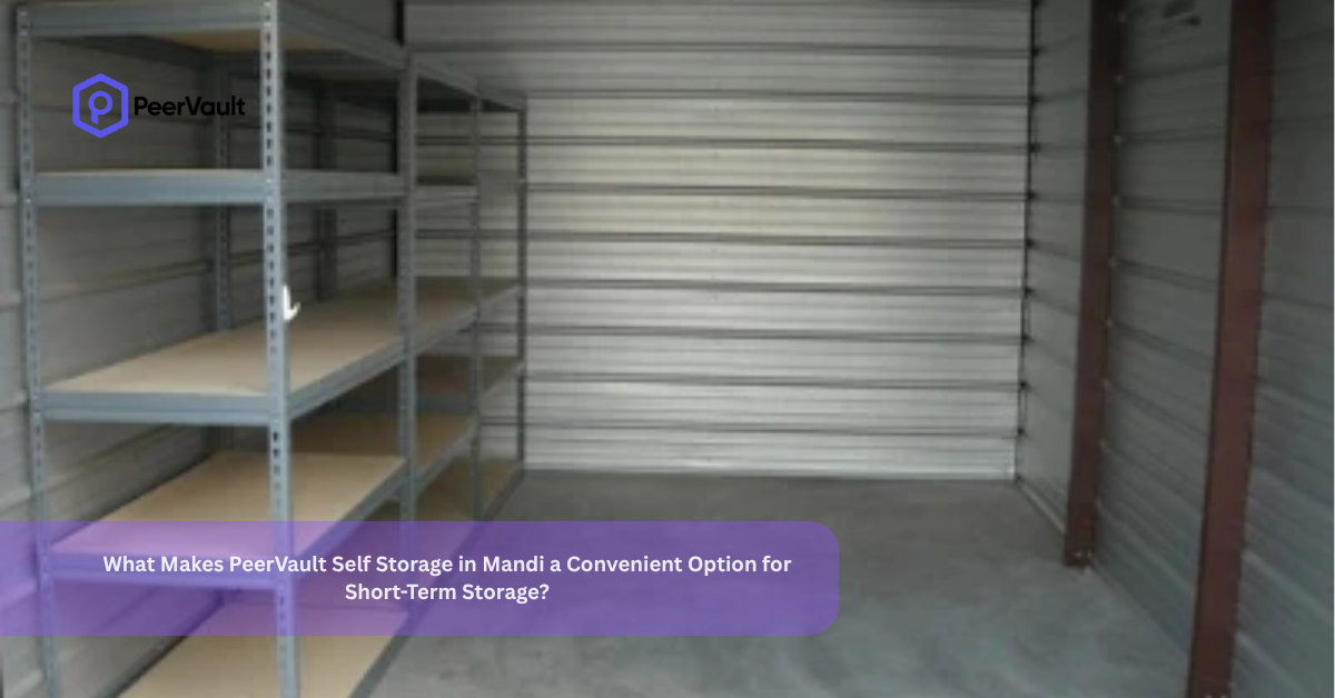 What Makes PeerVault Self Storage in Mandi a Convenient Option for Short-Term Storage?