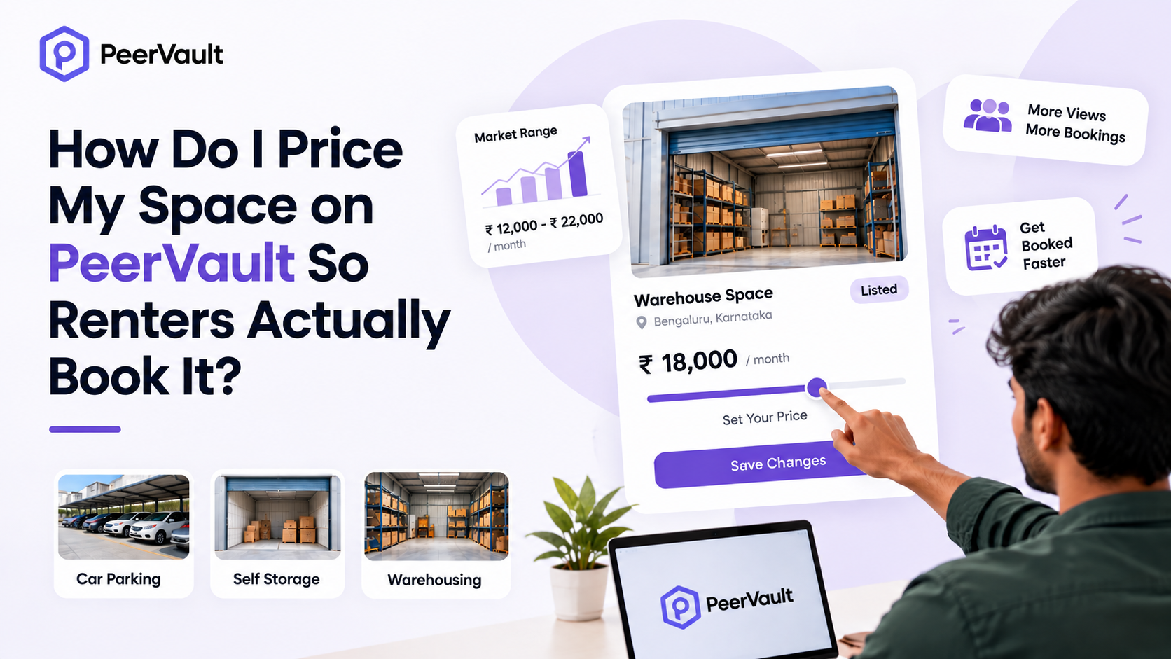 How Do I Price My Space on PeerVault So Renters Actually Book It?